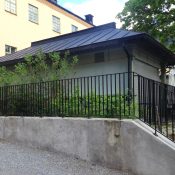 Paviljong före ombyggnad